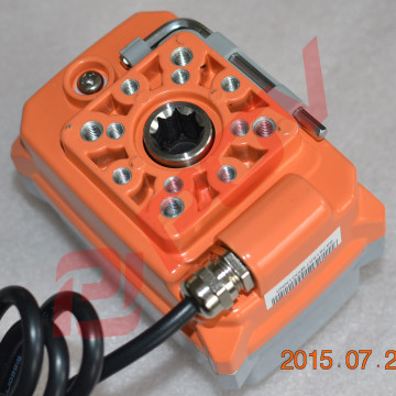 DC24V bracket pvc ball valve normal on off 15nm electric actuator