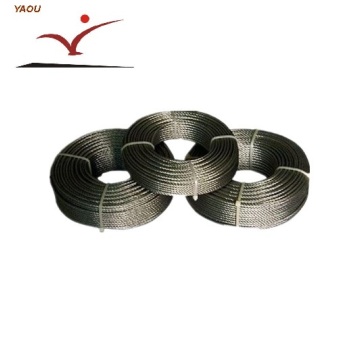Hombra de alambre de acero galvanizado de alta tensión en caliente