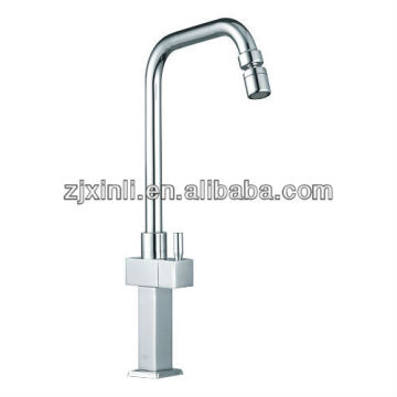 High Quality Kitchen Brass Cold Tap, Polish and Chrome Finish, Deck Mounted