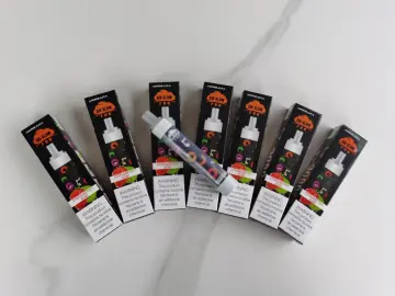 2021 electronic cigarette with light Oil Tank 6ml