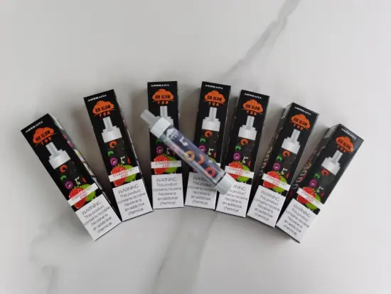 2021 electronic cigarette with light Oil Tank 6ml