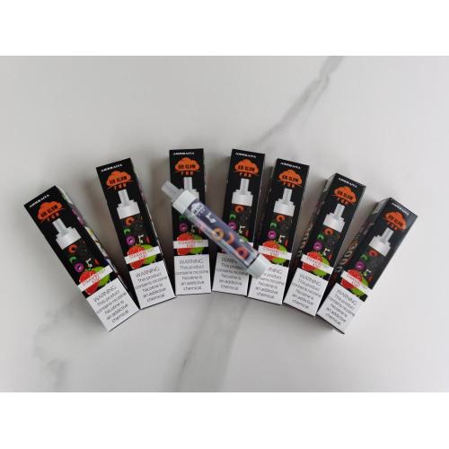 2021 electronic cigarette with light Oil Tank 6ml