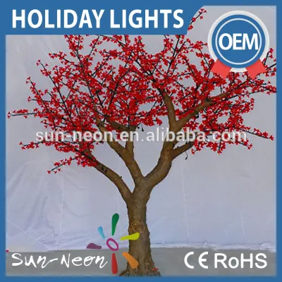 Simulation Led Tree Light Cherry Decorative Tree Light Outdoor garden party light tree