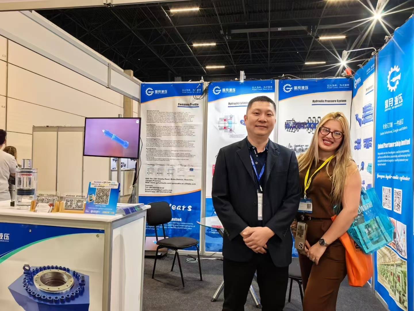Booth at the 12th China (Brazil) Export Brand Exhibition