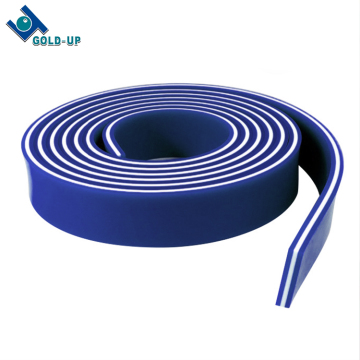 Schermata di qualità per oro -up Squeegee Blade in gomma 4000x50x9mm - più opzioni di durezza