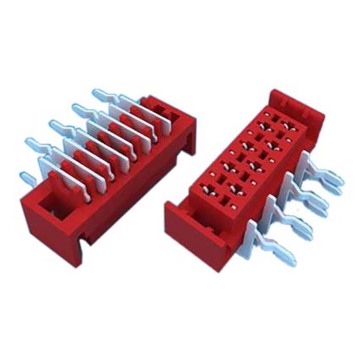 1.27mm Micro Match Socket 90° DIP