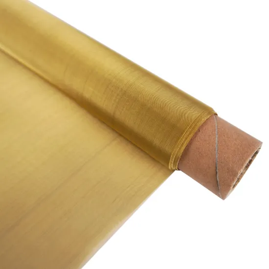 Brass Woven Filter Wire Mesh Cloth H65 for Screening