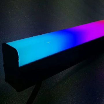 Lumière de barre vidéo numérique colorée DMX512 RVB LED