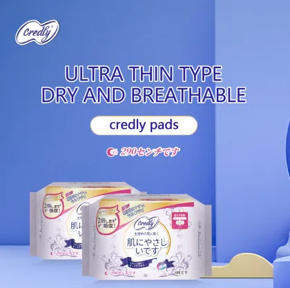 Wholesale 290mm natural sanitary pads womens pads