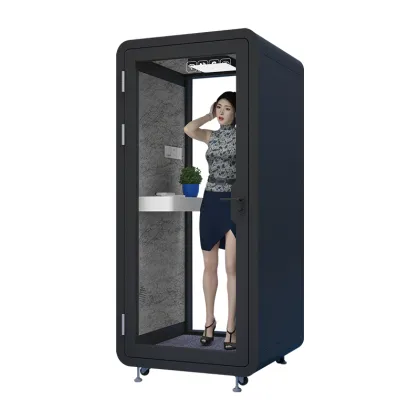 Soundproof Portable Office Cubicle Quiet Office Phone Booth