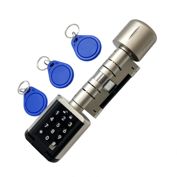 Euro Smart Lock Electronic Cylinder with Knob for Hotels/B&Bs