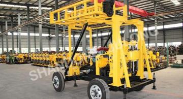XYX-2 model Multifunctional Trailer mounted portable Water well drilling rig
