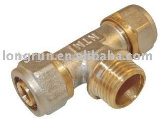 P08 nickel and equal brass fittings