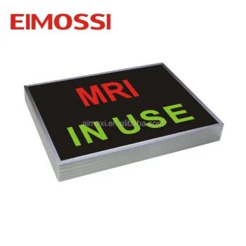 Radiation Warning Light Box: Caution X-Ray Sign Symbol