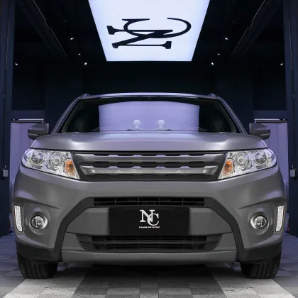 Extinction Nando Grey Car Wrap