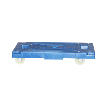 Industrial 4-Wheel Plastic Moving Dolly for Wholesale Factory Use: Large Flat Bed Base Tortoise Car Trolley Platform