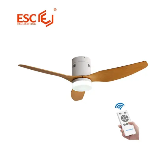 Modern decorative lighting silent ceiling fan with lights