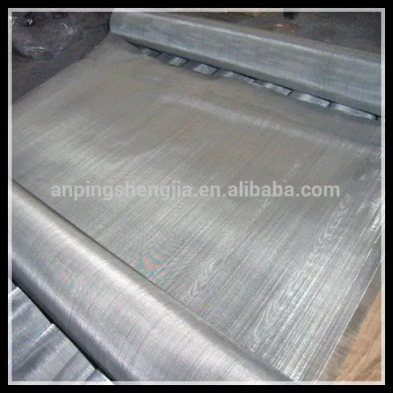 Black Iron Woven Cloth/Window Screen Black Mesh Fabric/Stainless Steel Wire Mesh