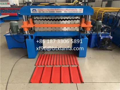 S Wave and RIB Profile Sheet Rollformer