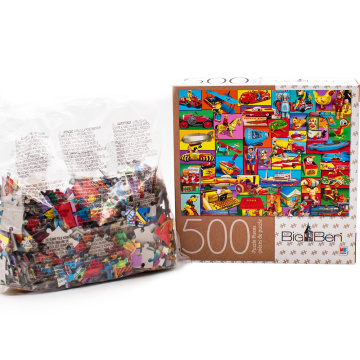 2021 Großhandel benutzerdefinierte Puzzle 500pcs