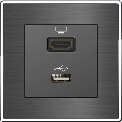 HDMI and USB Socket