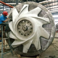 Rotor do policista do impulsor de aço inoxidável para papel de resíduos