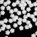 7MM harts lucit plast smycken ros blomma smycken pärla cabochons utsmyckning