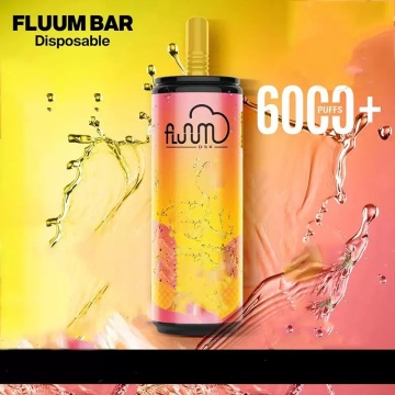 Barra de fluum recarregada por atacado 6000 vape descartável