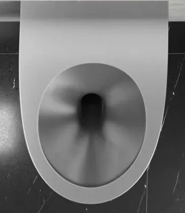 Wall Mounted Stainless Steel Toilet