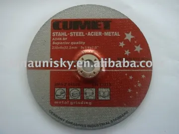 Grinding Wheel for Metal - Cymbal Pattern