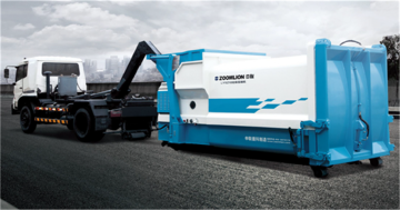 النظام الهيدروليكي لمركبة نقل القمامة