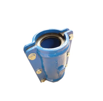 ISO2531 Ductile Iron Pipe Fittings Repair Clamp with Flange Branch