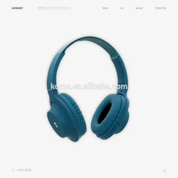 fashion high quality stereo wired headphone