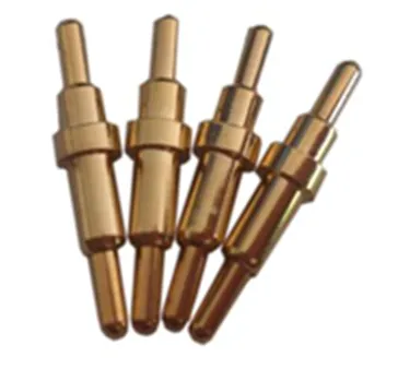 Electronic Connector hollow brass pogo pin spring loaded connector pogo pin