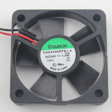 Bán nóng KDE2405PFB1-8 DC24V 1.0W 50*50*10 mm 2 Quạt trục Axial Fan