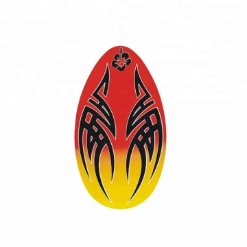 Wood Skimboard with Beautiful Design - B067