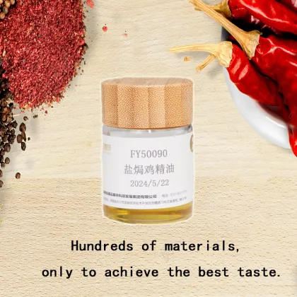 Fresh salt baked chicken essential oil