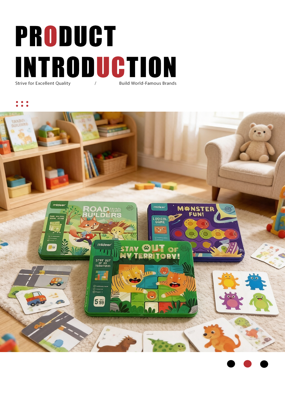 Children's Educational Card Box-X