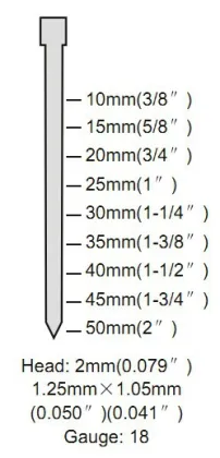 Dongya F50G Pneumatic Wood Nail Machine