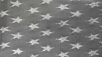 high quality of jaquard mesh net fabric