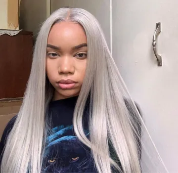 Wholesale Brazilian Grey Virgin Human Hair Full Lace Wigs For Black Women 100% Cheap Natural Blonde Human Hair Wigs Lace Front
