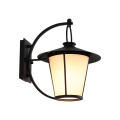 LEDER Metal Lamp With Outdoor Wall