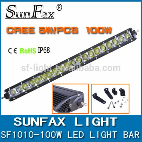 Super Bright 100w 23" C REE Mini 4x4 led light bar, working light bar for tractor , truck, offroad