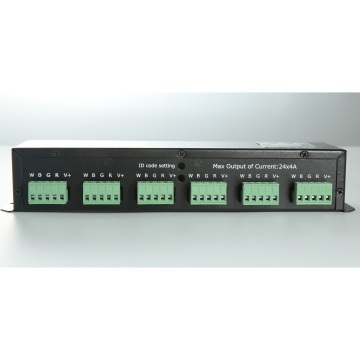 DMX512 Decoder for LED Strip Lighting - 3CH RGB, 4CH RGBW, 8CH, 24CH Controllers