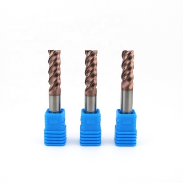 CNC Carbide End Mill Cutter for HRC55-HRC65 Stainless and Hardened Steel