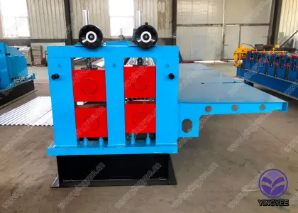 Thin corrugated forming machine