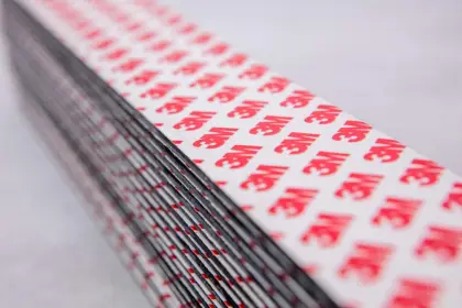 3M Adhesive backed flame retardant solid rubber seal