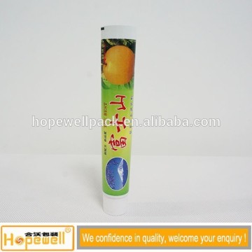 custom printing hot pepper sauce package laminated tube