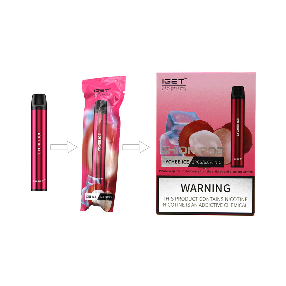 Iget 600 Puffs Disposable Vape
