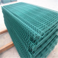 power coated curved wire metal fencing